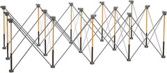 Centipede 2 Ft. L X 4 Ft. W X 2.5 Ft. H Folding Work Table Steel 1500 Lb. Capaci