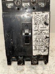 Tested CC3200 – Cutler Hammer 200A 240V 3-Pole Molded Case Circuit Breaker