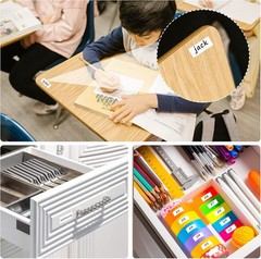 1680 Pcs Matte White Labels Blank Stickers Small Sticky Labels Removable Price