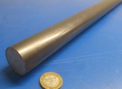 4140 Alloy Steel CF Rod, 1 1/4″ Diameter +/-.007″ x 3 Ft Length