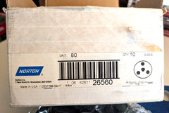 Avos by NORTON 26557 5″ Quick Change Disc 80 Grit Sped-Lok with New Pad & Acc.