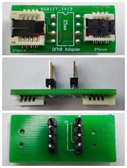 QFN8 WSON8 MLP8 MLF8 DFN8 TO DIP8 socket/adapter for both 6*5MM and 8*6MM ICs