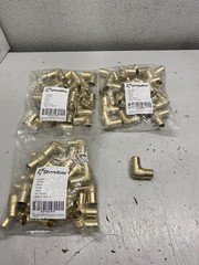 SharkBite 3/4-in Brass 90 Degree Elbow 25 Pack Lot of 3 75 Total UC256LF