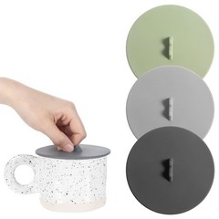 3 Pcs Mug Cover Silicone Coffee Cup Lid Coffee Cup Covers AntiDust Airtight S…