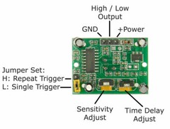 X15 PIR IR Passive Infrared Motion Detector Sensor Module Arduino HCSR501 USA
