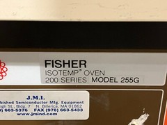 Fisher 255G Isotemp Oven 200 Series