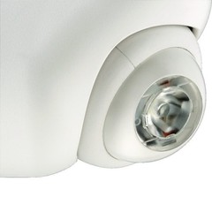 Dual-Lite Evcurwdi Exit Sign With Emergency Lights, White, 1 Or 2 Face(S), Led,