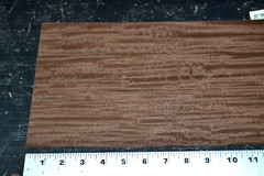 Wenge Raw Wood Veneer Sheet 7 x 31 inches 1/42nd thick 4684-63