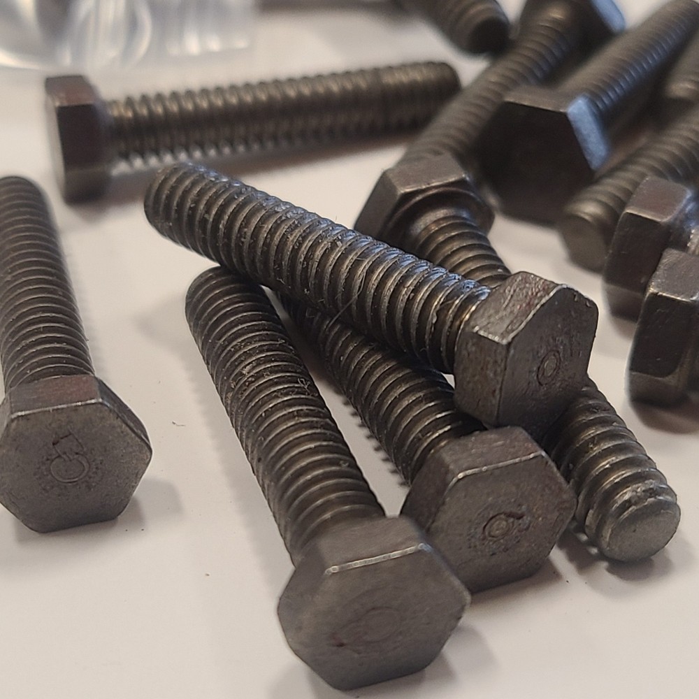 Titanium Full Thread Hex Bolts 1/4-20 x 1-1/4″ (1.25″) | Grade 2 | New Hardware