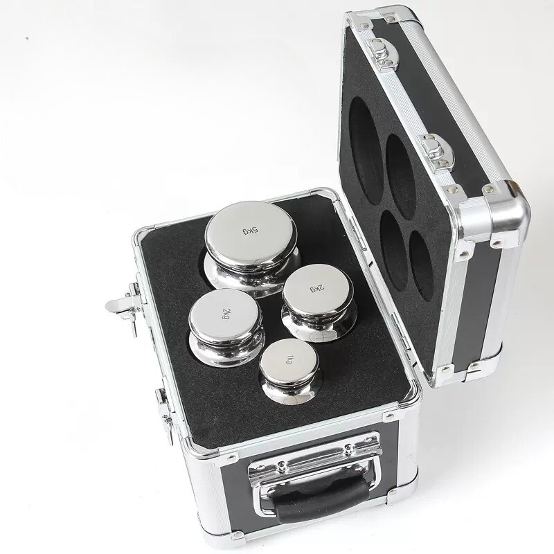 M1 Class Calibration Weight Set 1mg-5kg, 304 Stainless Steel for Balance