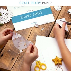 Letter Size White Copy Printer Paper 8.5×11 in 20 lb 500 Sheets