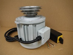 REPLACEMENT MOTOR for Bridgeport type IMPORT MILL 3HP 3PH step pulley VSM3-SP