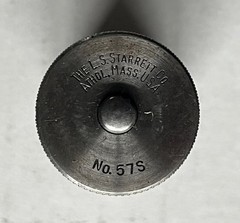 Starrett 57S Universal Snug for Dial Indicators and Surface Gage Spindles