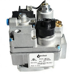 700-506 Millivolt Gas Valve,200,000 BTU,4.0″ WC Natural 3/4″ X 3/4″, Gray