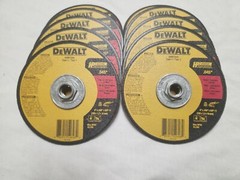 Dewalt DW 8725H 6″ X .045″ X 5/8-11″ Thin Cut-Off Wheel 10 Pack