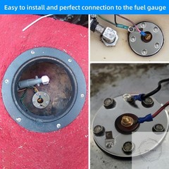 Marine Fuel Sending Unit,Boat Fuel Tank Sending Unit for Marine 6-12 Inch Depth