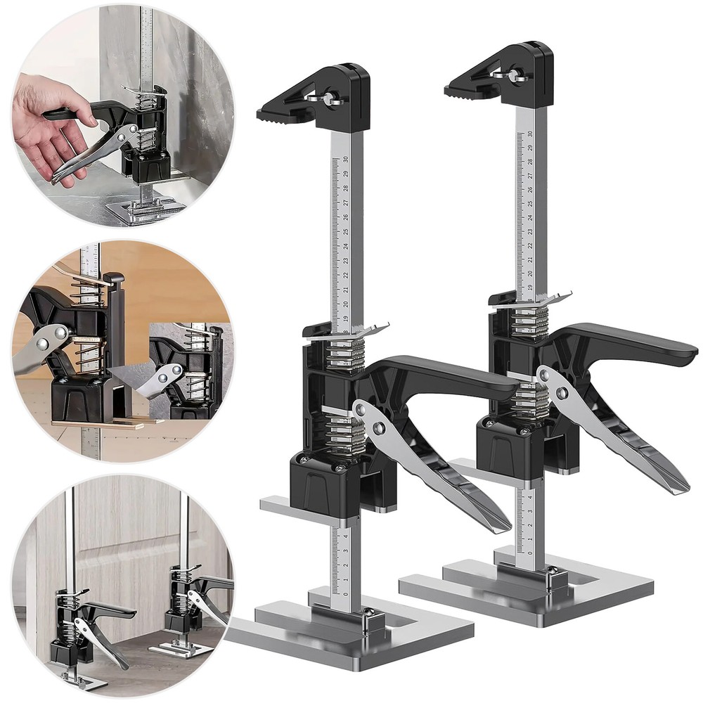 Labor Saving Arm Jack 15.5 Inch Door Cabinet Jack Lifter Hand Lifting Home Tool