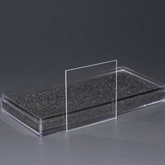 Imported Corning 7980 HPFS Fused Silica Glass Quartz Substrate 50x50mm T1/2mm