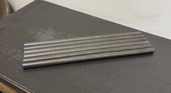 1144 Carbon Steel Round Bar – 1/2″ Dia x 12″ Long Cold Drawn Machinable (6 PCS)