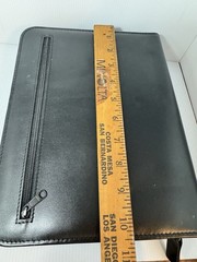 VTG Leather Franklin Covey Planner Crossbody Strap Classic Zip Free Shipping