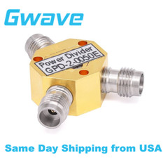 2-Way 2.4mm Power Divider From DC to 50 GHz Rated @ 1 Watts