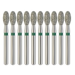 Dental Burs Diamond FG Egg Football 379/023C 379/023XF for High Speed Handpiece
