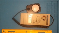 Extech 401025 Light Meter Digital Foot Candle Handheld Lux Fc Analog Output Ind