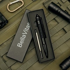 Tactical Pen, Emergency Glass Breaker Pen, Self Defense Pen, Military Pen 2 Pack