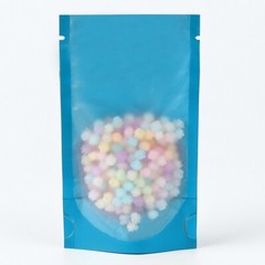 4CustomPrint Smell Proof Foil Mylar Heat Seal Open Top Stand Up Storage Pouches