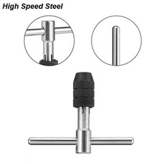 T-Handle Tap Wrench Set (M3-M8) – Adjustable Hand Tapping Tool for Threading