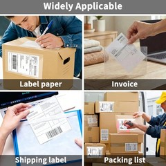 9527 Product 7.5″ x 5.5″ Clear Adhesive Top Loading Packing List/Shipping Lab…