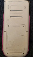 Texas Instruments TI-84 Plus C Silver Edition Pink Graphing Calculator w/Cover