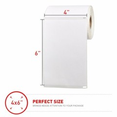 10 Rolls 220 Thermal Shipping Labels 4×6 Compatible 1744907 Dymo 4XL LabelWriter