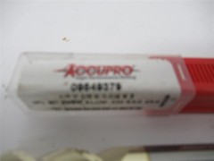 Accupro 09549379 , 1/2″ Solid Carbide .0300″ Corner Radius End Mill