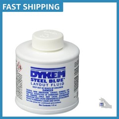 Professional 4oz Steel Blue Layout Fluid for Clear Marks and Surface Inspection