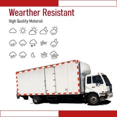 Conspicuity DOT-C2 Reflective Red White Warning Safety Tape Trailer Boat 2″x200′