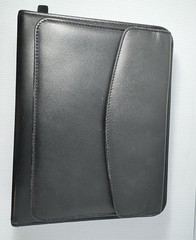 VTG Leather Franklin Covey Planner Crossbody Strap Classic Zip Free Shipping