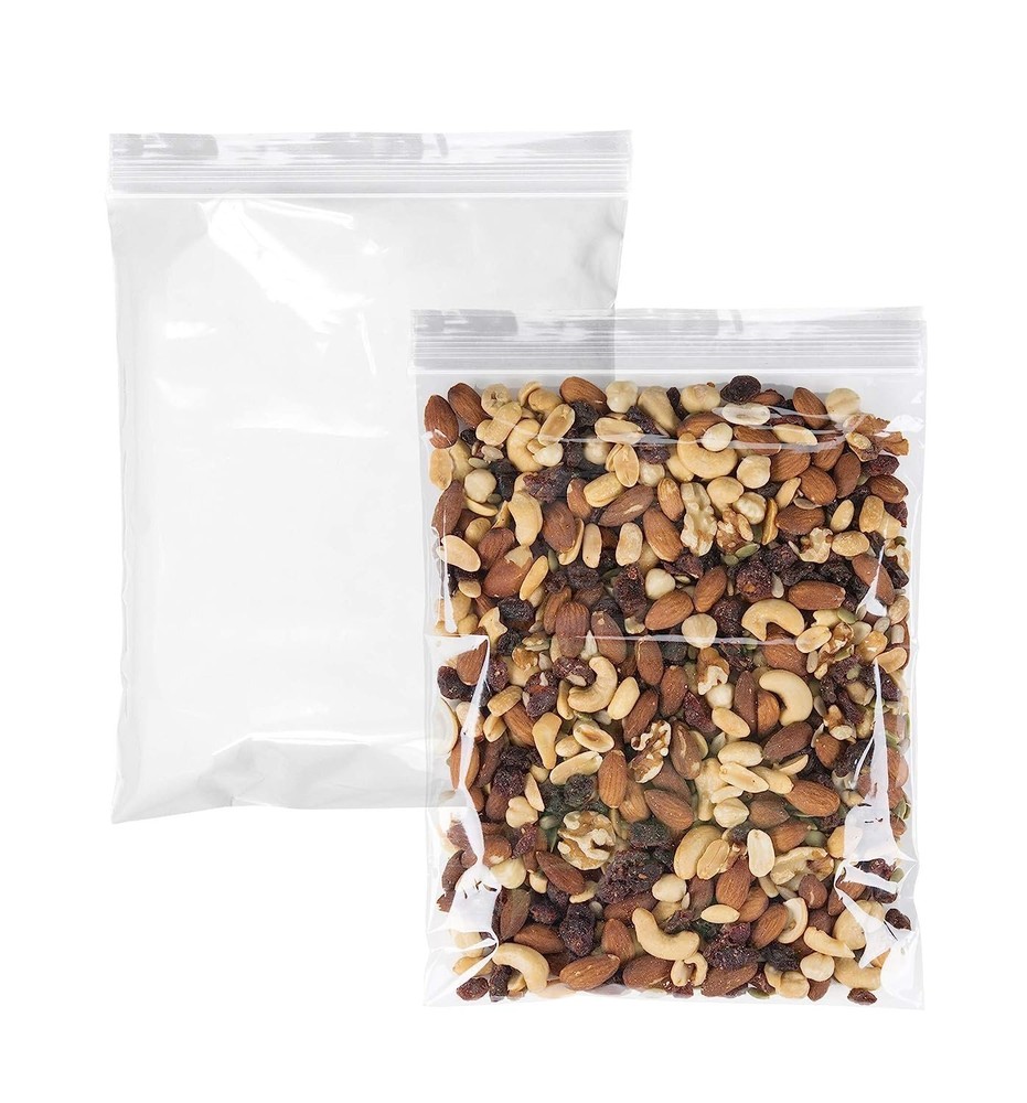 1000 Zip Lock Bags Clear 8 x 10 Ultra Thick Seal Top