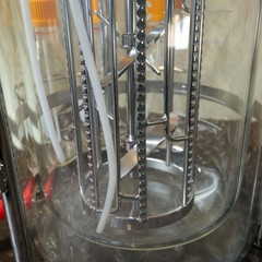 4L Sartorius-Type Jacketed Double Wall Glass Bioreactor Fermenter Vessel