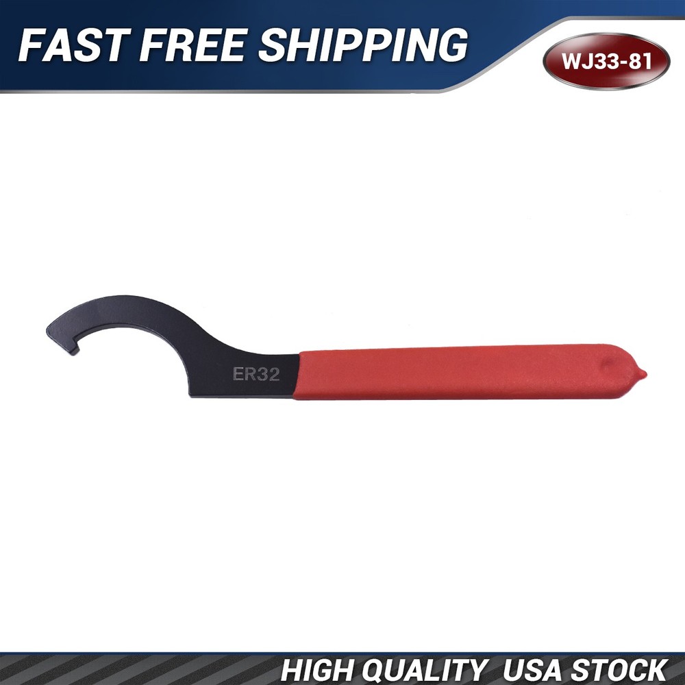 ER-32 Hook Wrench Spanner Collet Chuck for Lathe Clamping Nut ER32 ER Wrench.