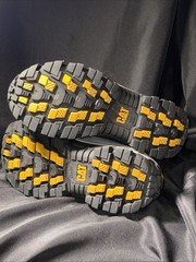 CATERPILLAR – Invader – Men’s Steel-Toe Work Sneaker – 11M Gray/White/Black