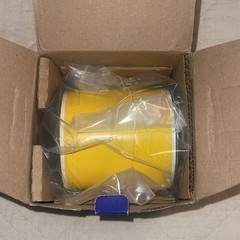Brady B30C-4000-595-YL Yellow High Adhesion Vinyl Label Tape 4in x 100ft NEW