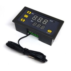 Red+Blue 20A Digital Temperature Controller Thermostat Meter Temp Sensor Switch