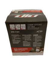Protective Industrial Products 50 Economy Disposal Dust Masks ( NEW )