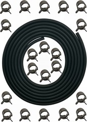 4mm 5/32 inch fuel line ID Fuel Line Vacuum Hose 10 Feet for Small Engines