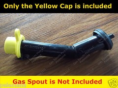 5-Pack BLITZ SPOUT CAPS +5 Free Yellow Gas Can Vents worth $5.89 BLOW OUT SALE!!