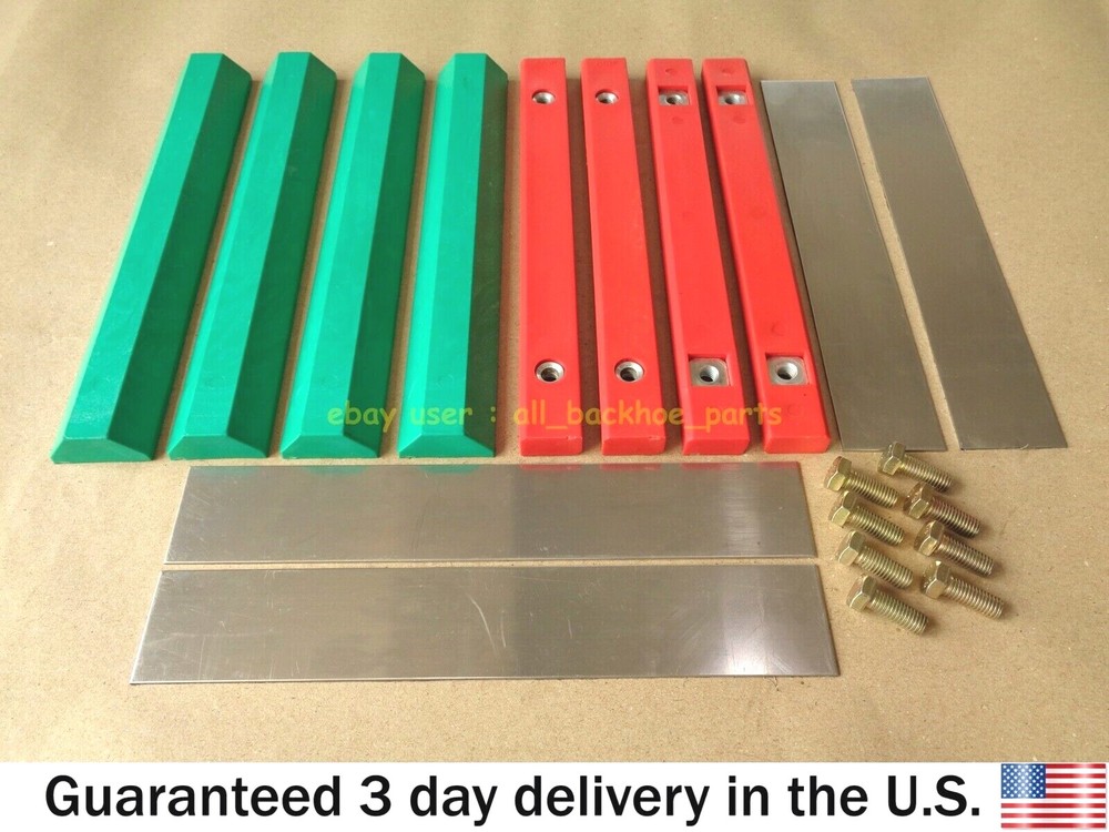 JCB BACKHOE- WEAR SLIDES 20 PCS. KIT FOR EXTRADIG (PART NO. 331/27389 123/06189)