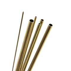 6pcs Brass Tube 2mm-7mm OD 0.5mm Wall Thickness 200mm Length Metal Tubing
