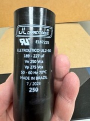 Weg Motor Start Capacitor SCP-189-227/250VLTG 189-227 UF 250V NEW!!