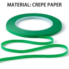 QDiShi 2 Pack 1/4″ inch x 60yd Green Painters Tape Easy X 60 Yd,